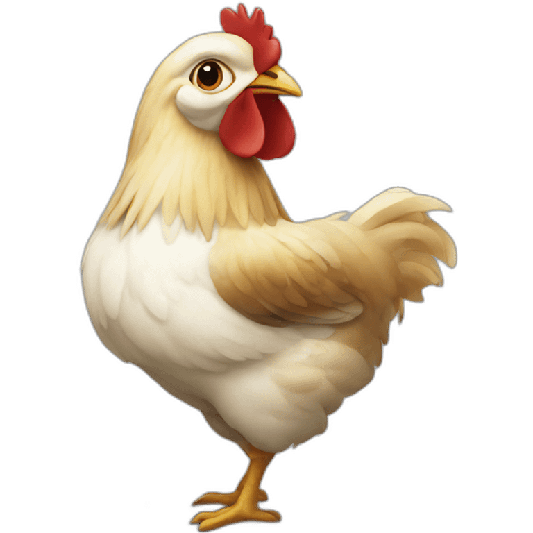 Poule emoji