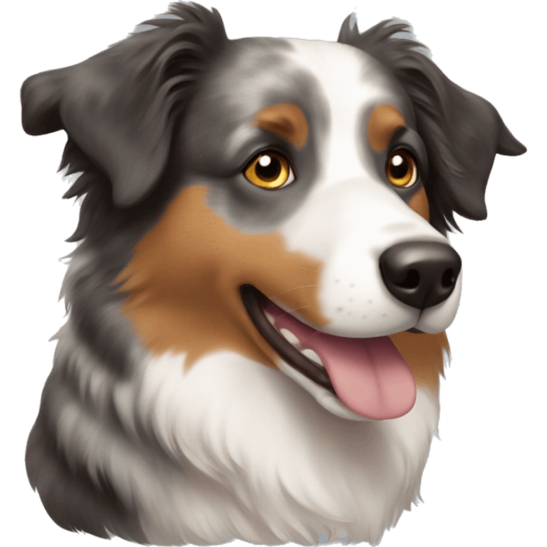 australian shepherd  emoji