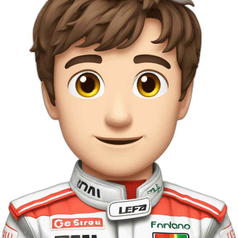 Formule 1 avec Charles Leclerc  emoji