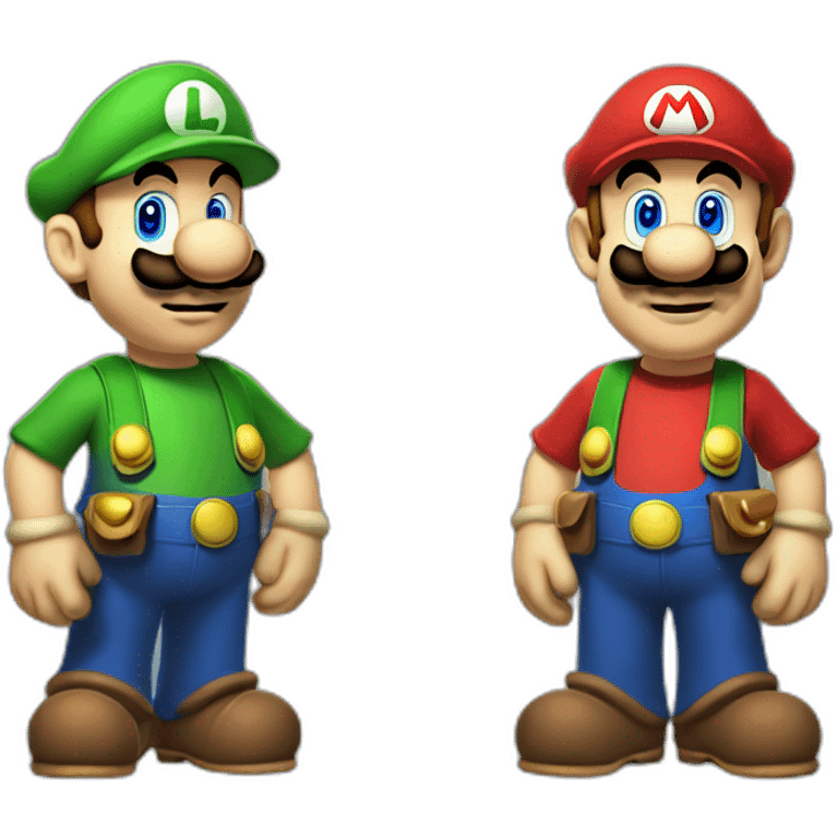 Mario et luigi emoji