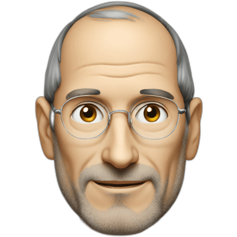 Steve Jobs apple emoji