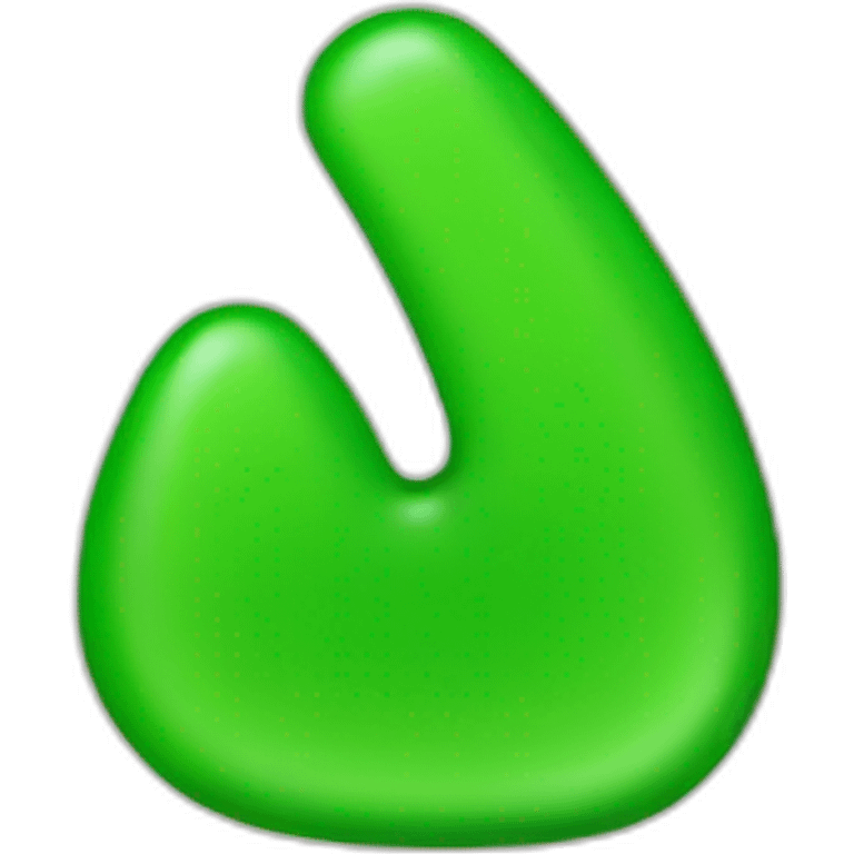 Green tick mark emoji