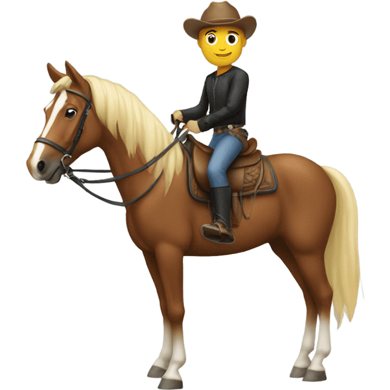 Horseback riding  emoji