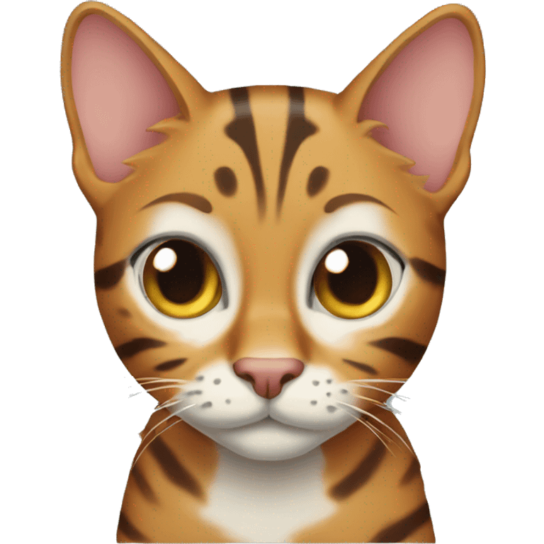 Cat bengal emoji