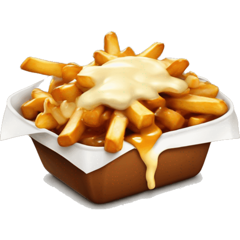 Poutine qui mange des Poutine  emoji