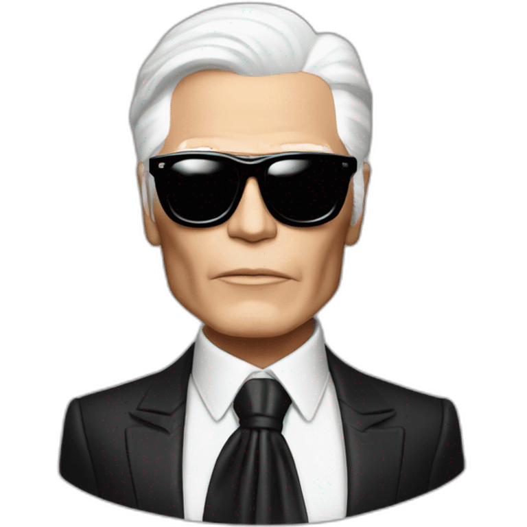 Karl Lagerfeld emoji