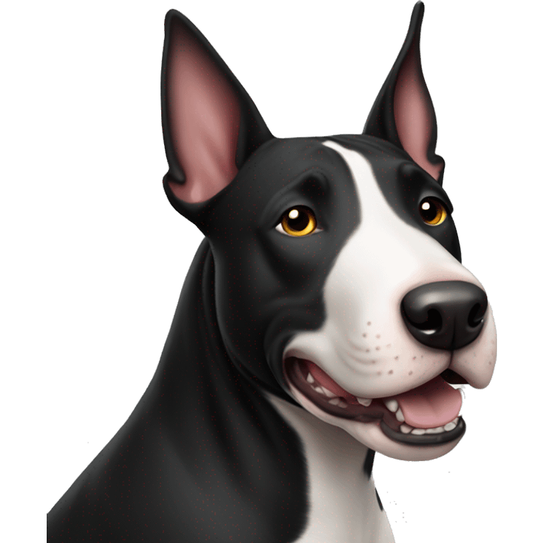 black bull terrier emoji