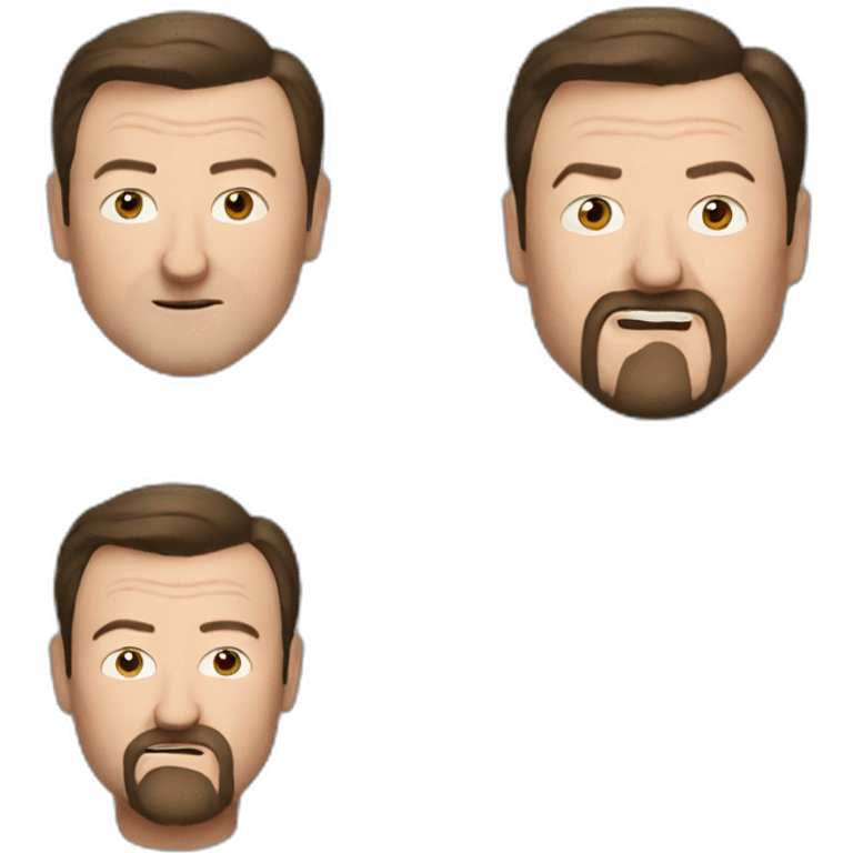 ricky gervais emoji