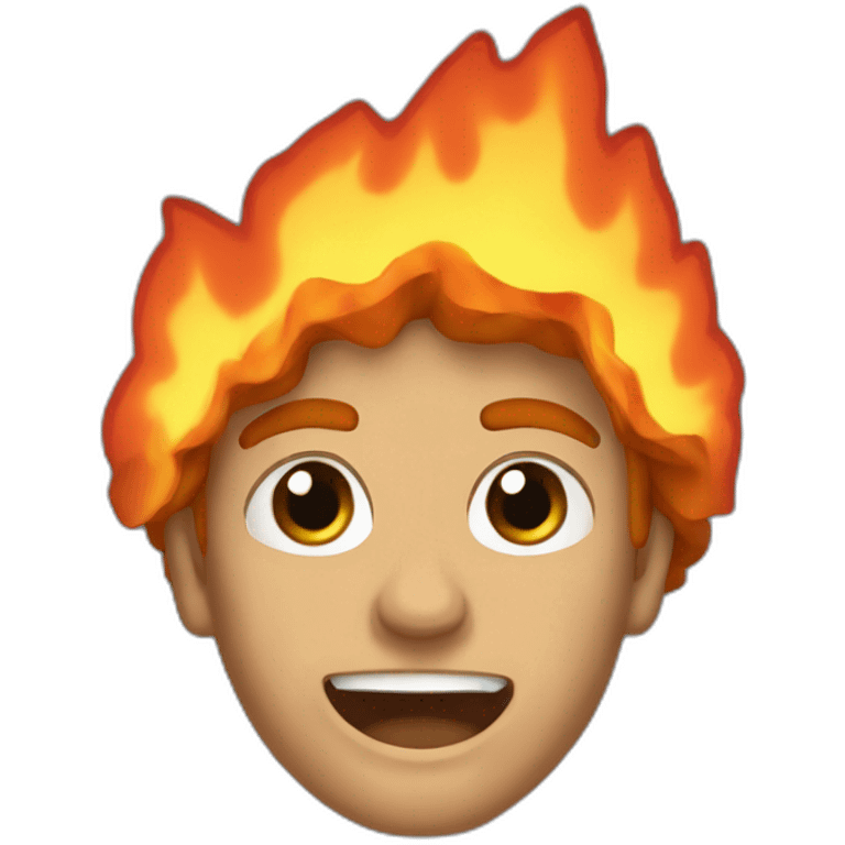 Fire-in-the-form-of-flint emoji