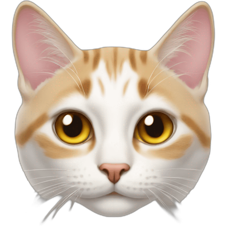 Cat with vijay head emoji