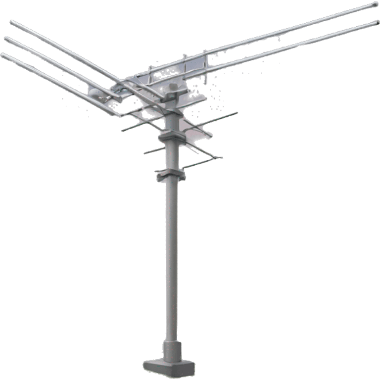 Directional Yagi antenna emoji