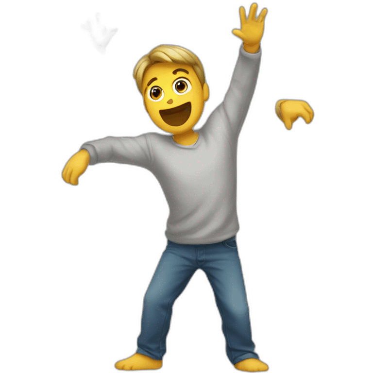 T-pose emoji