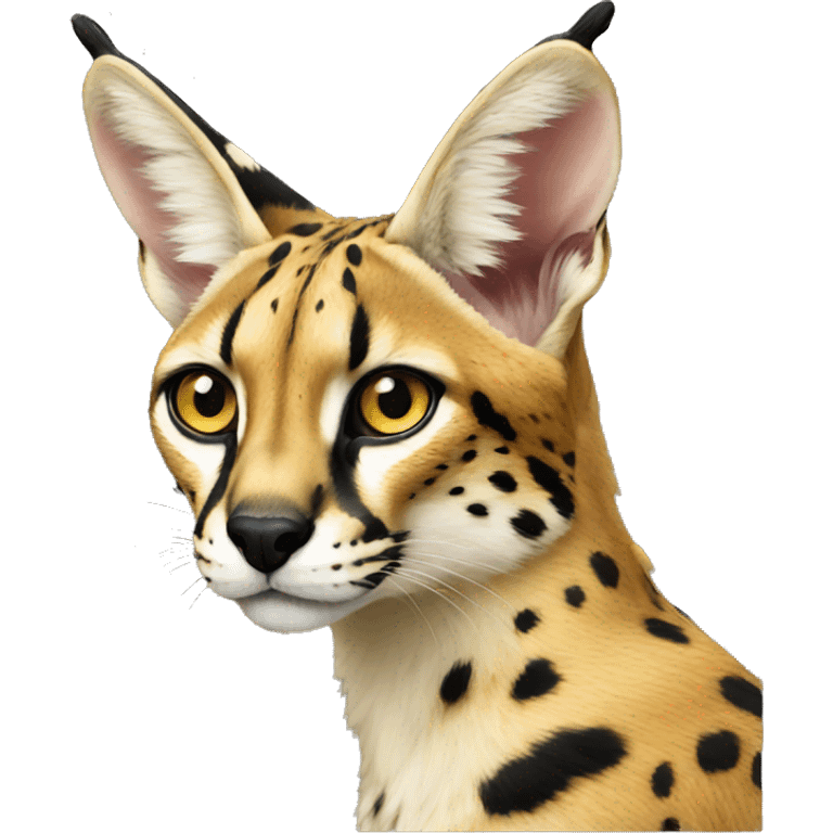 Serval emoji