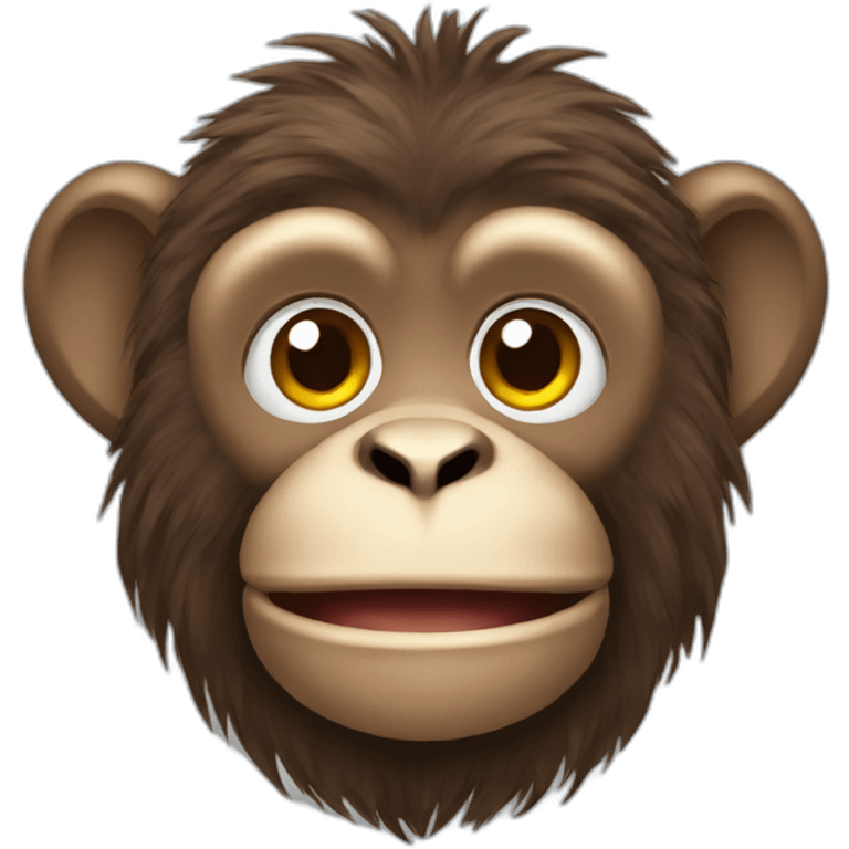 monkey  fluffy emoji