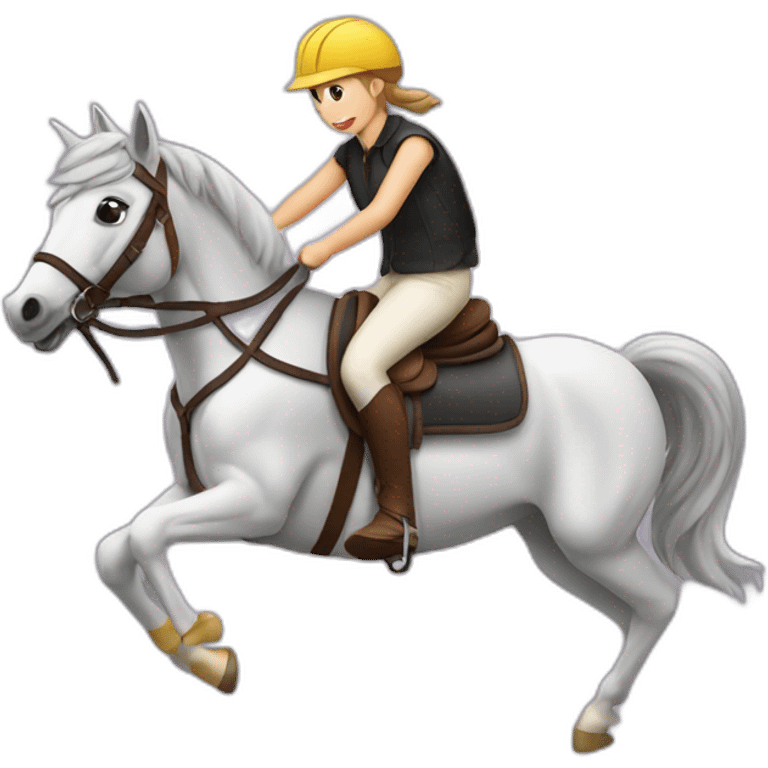 horse riding sport emoji