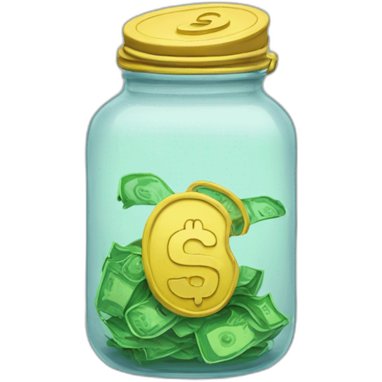 savings jar emoji