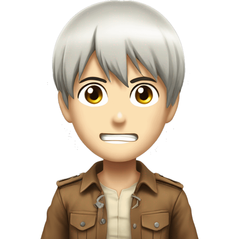 EREN Yeager from attack on titan emoji