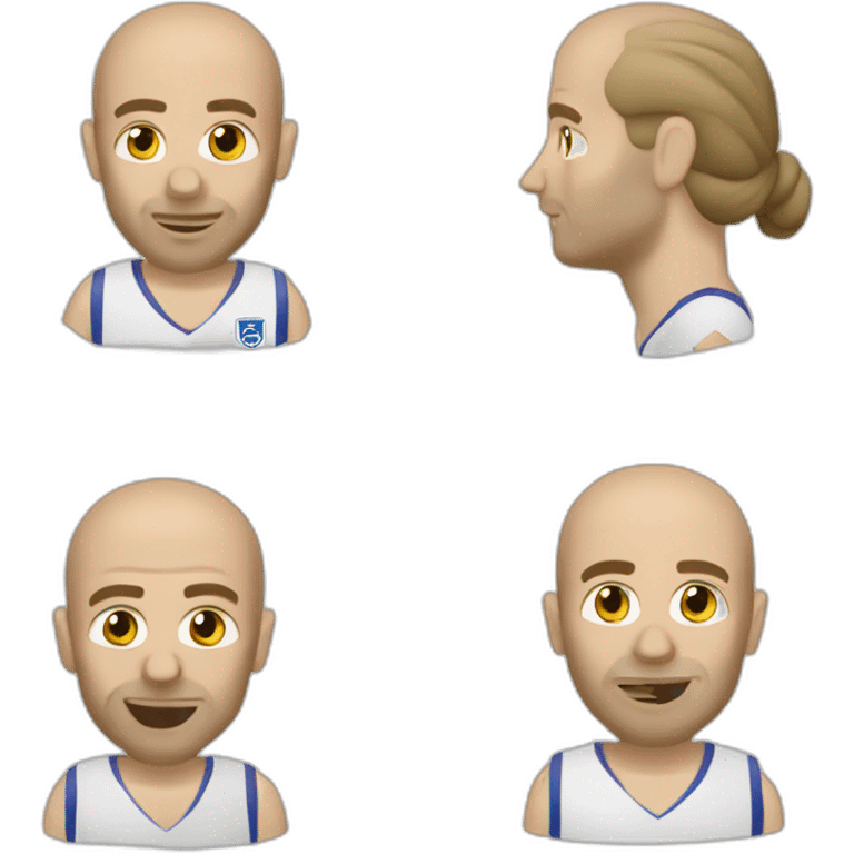 zinédine zidane énervé emoji