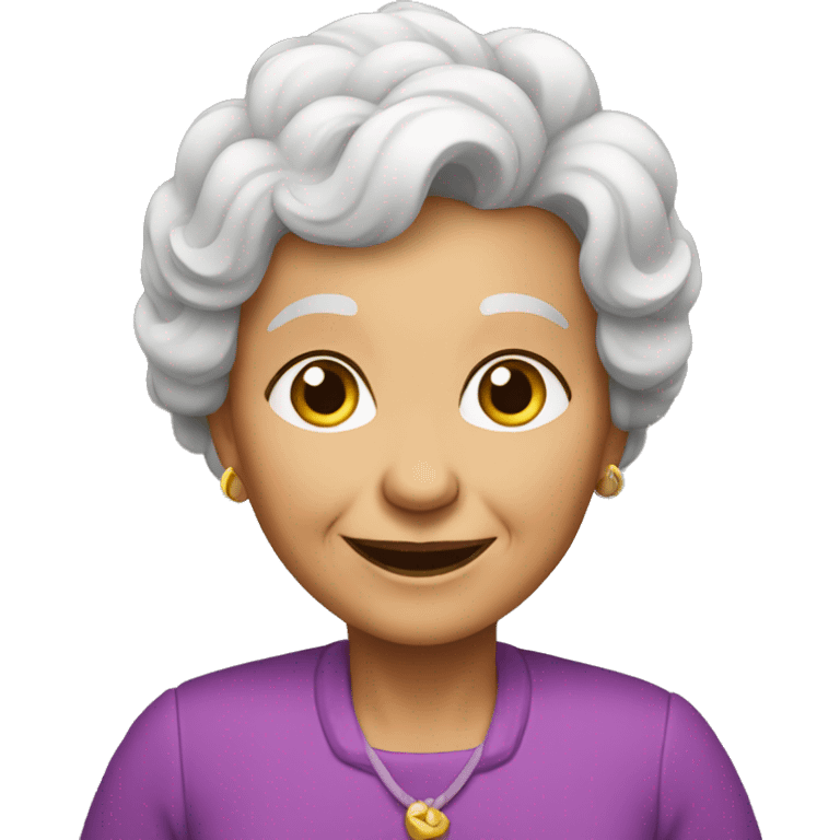 Granny’s Happy Birthday  emoji