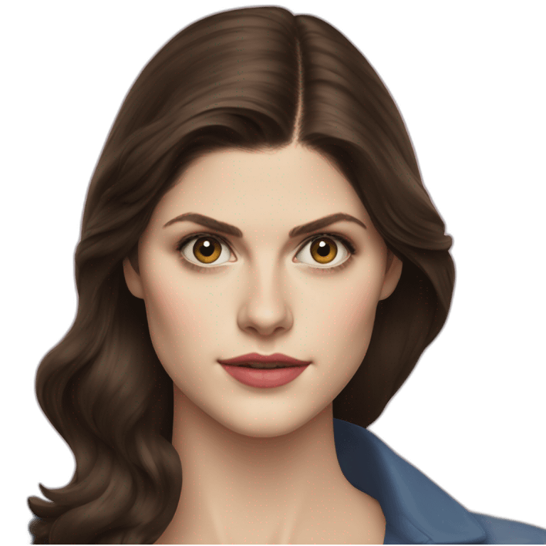 Alexandra Daddario emoji