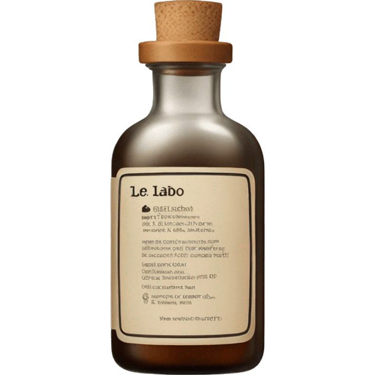 le labo bottle emoji