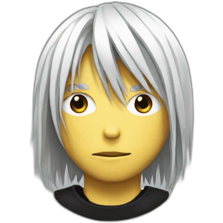 L from death note emoji