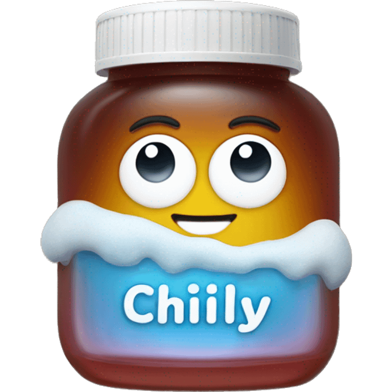 gel with label that says "chilly" emoji