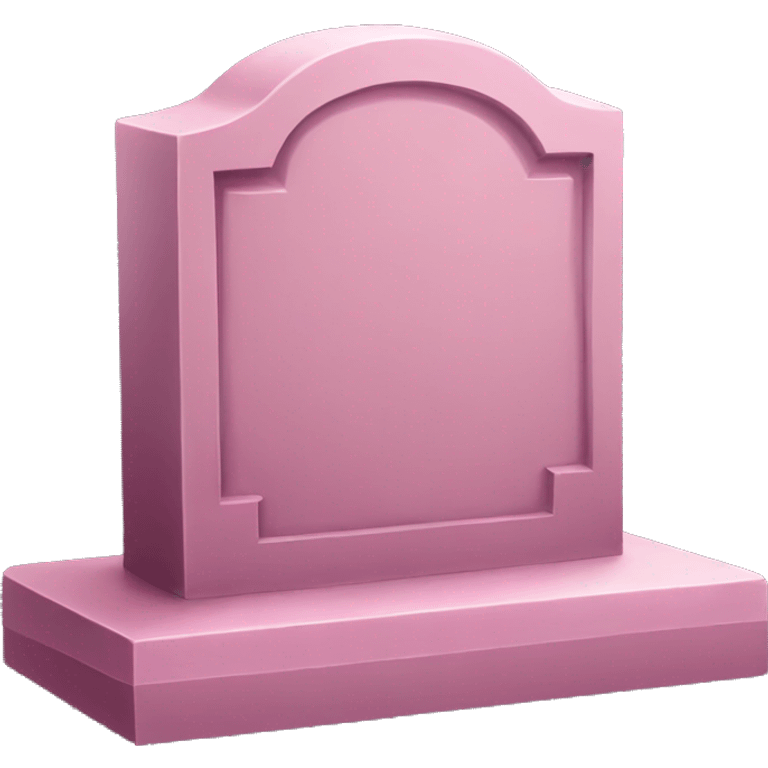 tombstone pink emoji