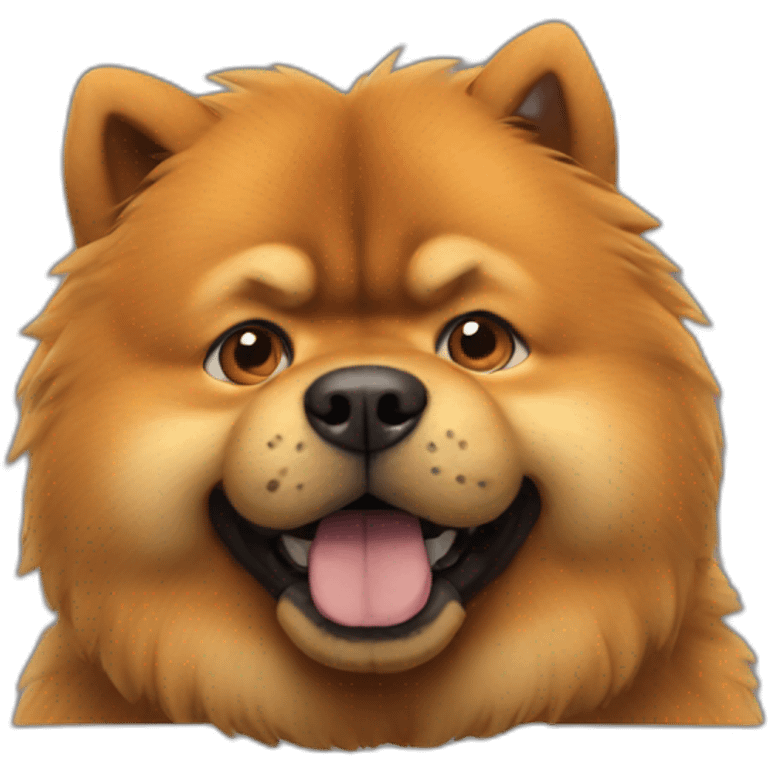 Chucky as chow chow emoji