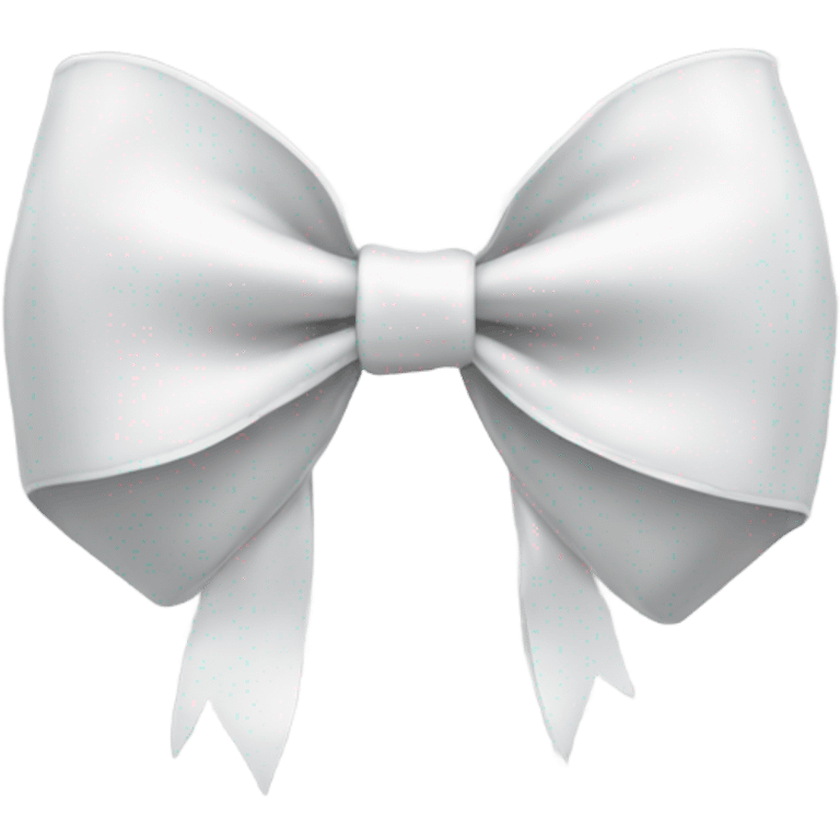 white bow emoji