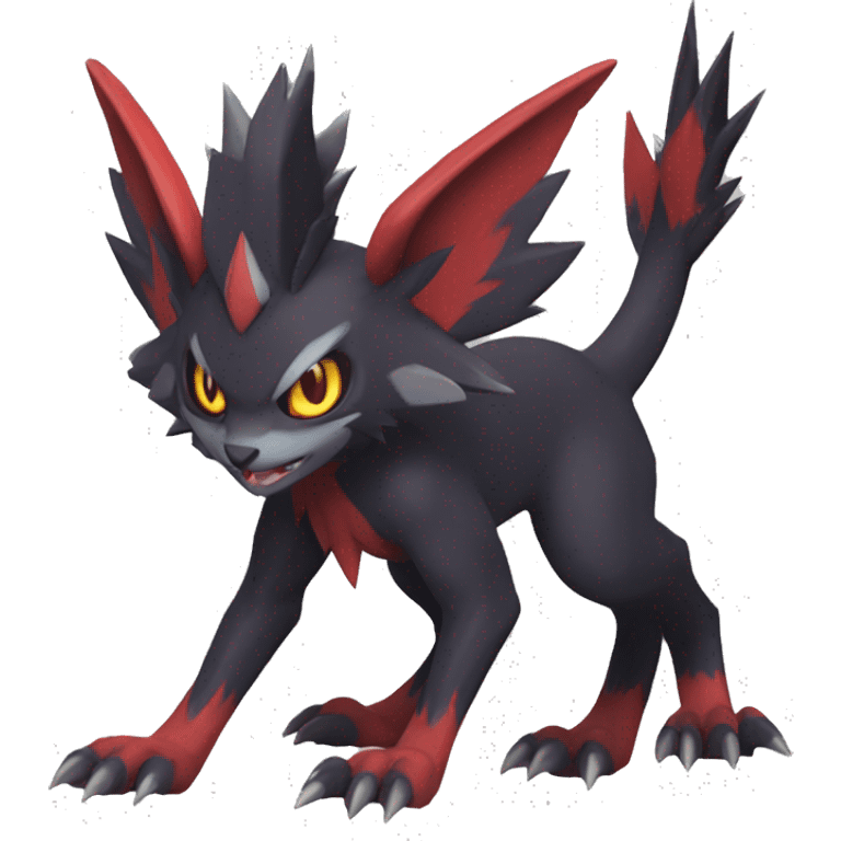 Noivern-Litten-Zoroark full body emoji