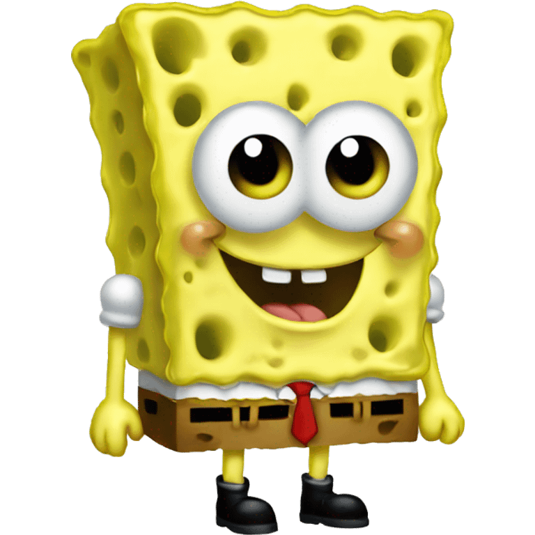 cute and smooth spongeBob emoji