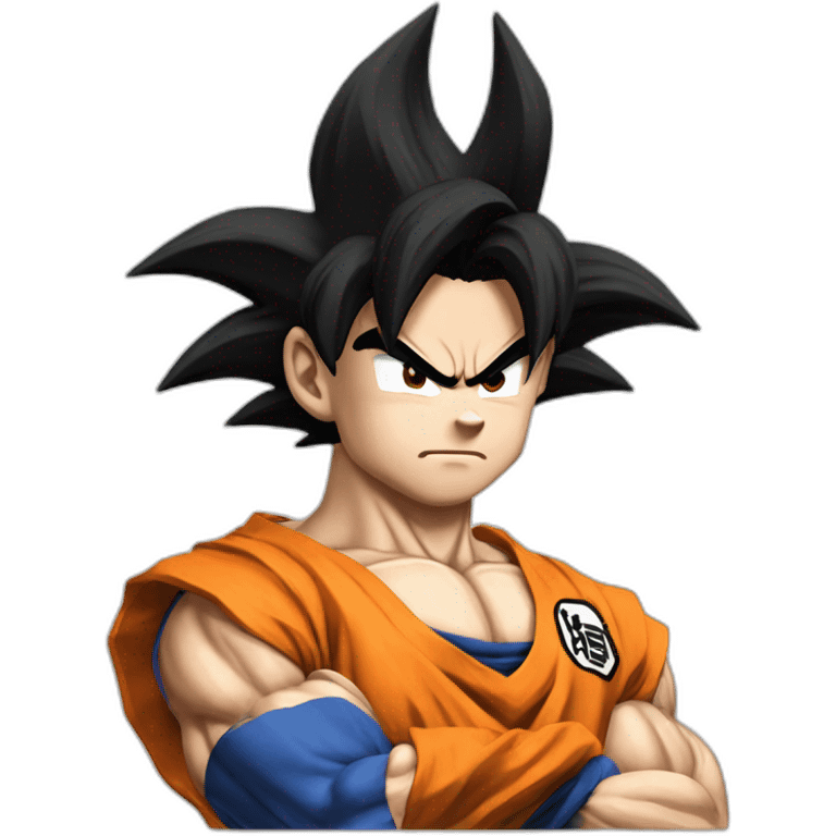 Goku super sayan 3 emoji