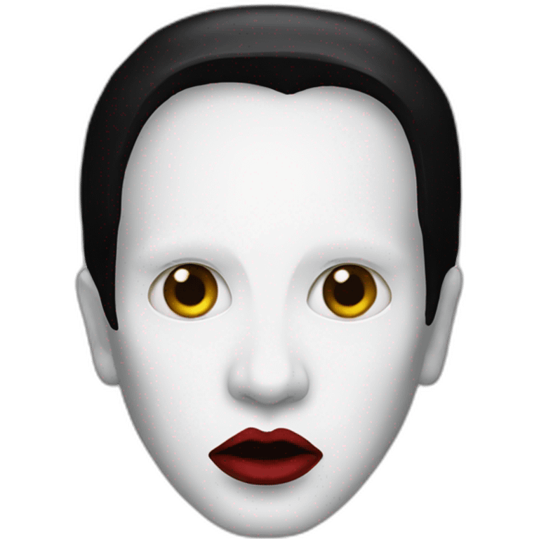 Marilyn Manson emoji