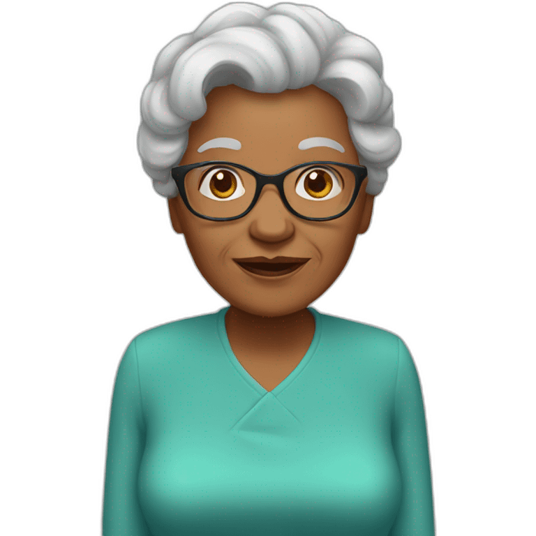 grandmother emoji