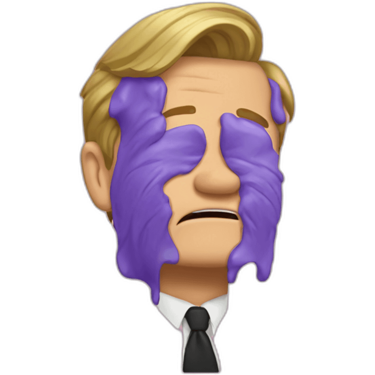 Barney Stinson crying emoji