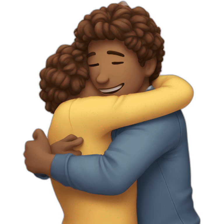 Best friend hugging emoji