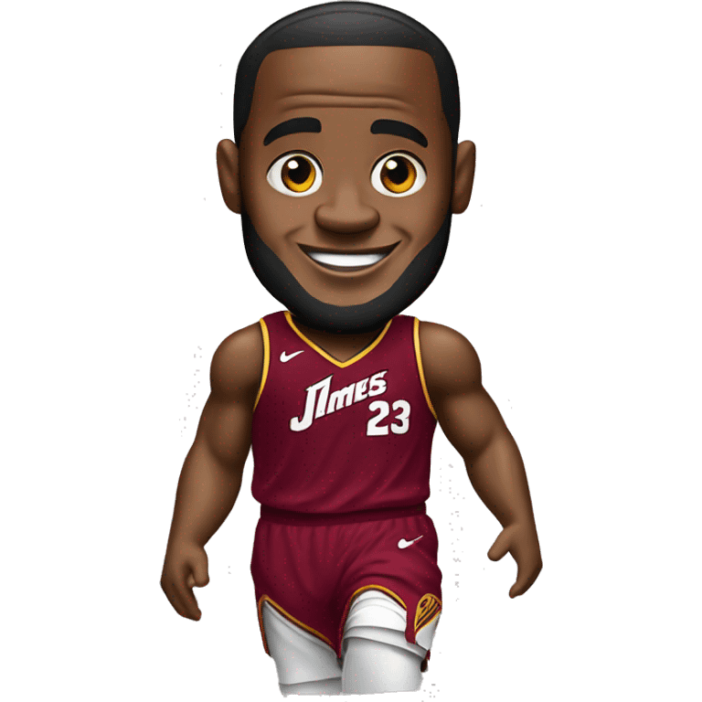 LeBron James Sprite Cranberry emoji