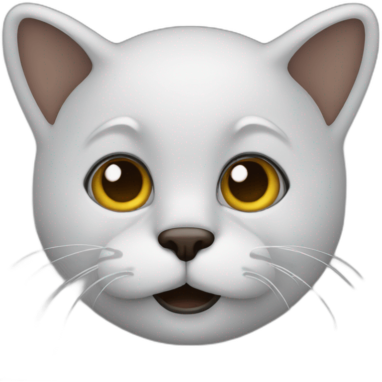 Chat qui vole emoji