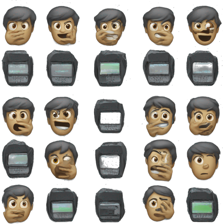 computer glitch emoji