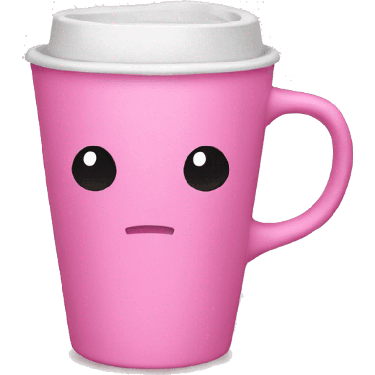 Pink cup  emoji