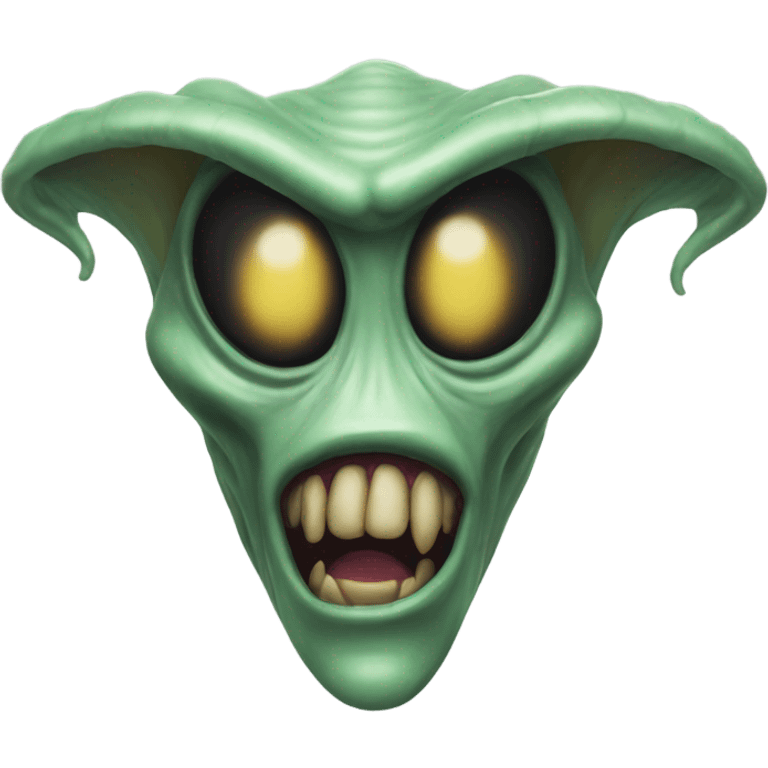 Freaky ahh alien emoji