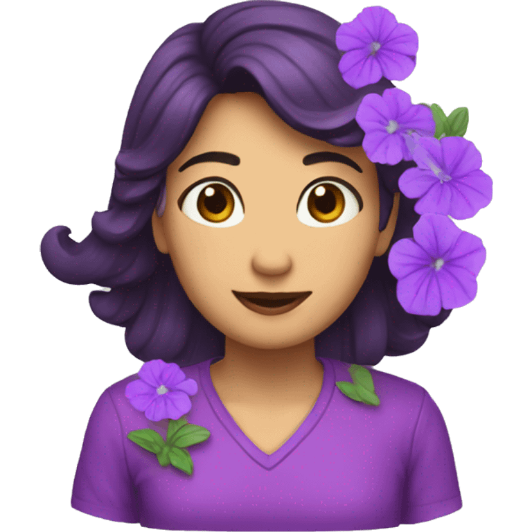 petunia emoji