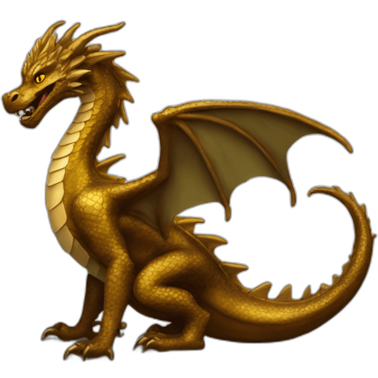 Ghent bronze dragon silly emoji