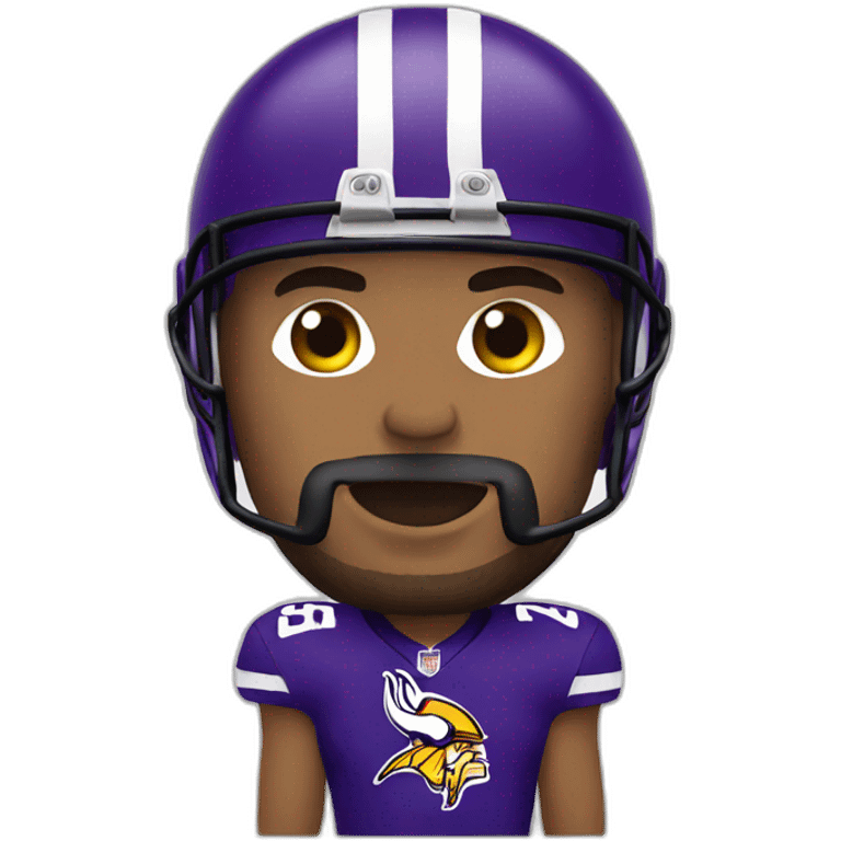 NFL Vikings emoji