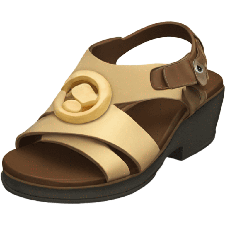 Luxury oran sandal ermes  emoji