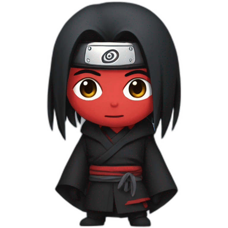 itachi avec un flingue emoji