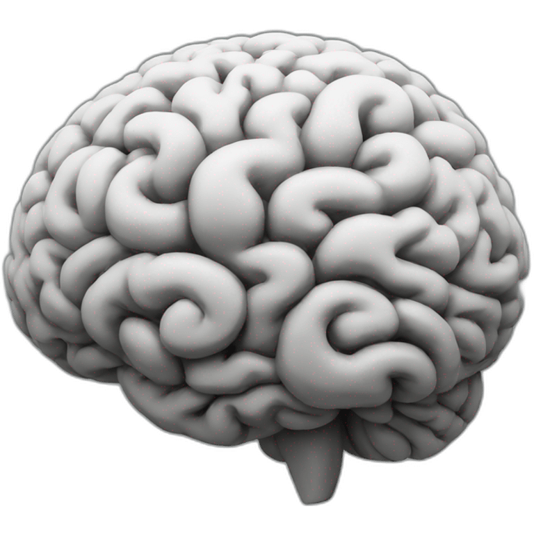 brain sculpture emoji