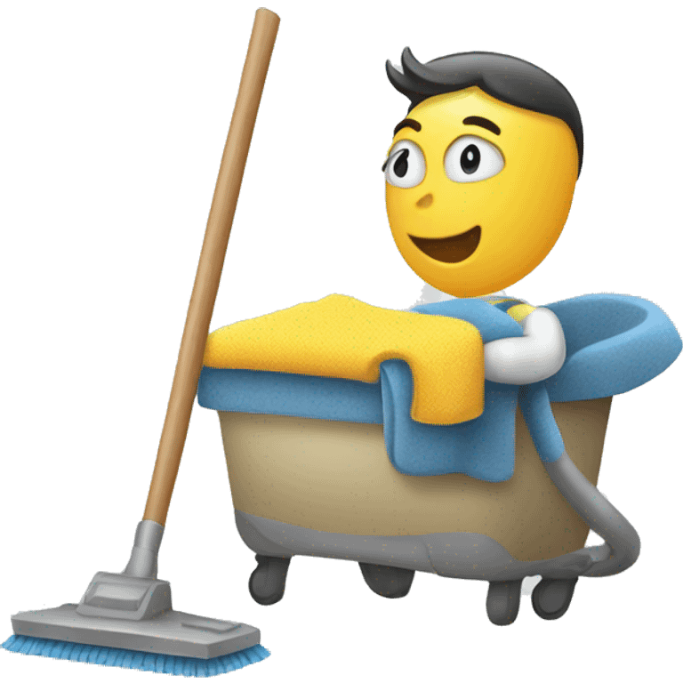 cleaning upholstery emoji