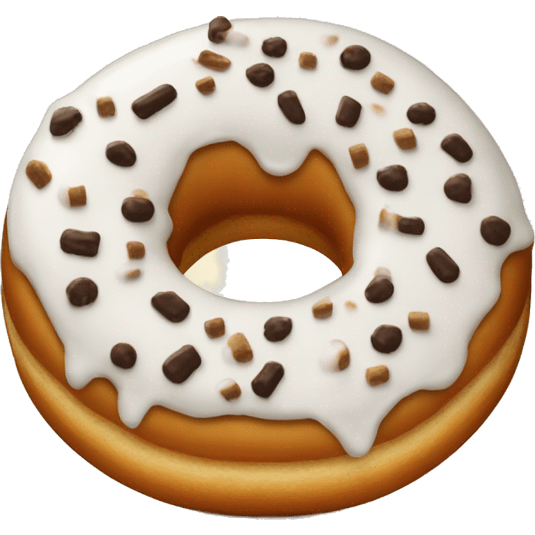 S’mores themed donut emoji